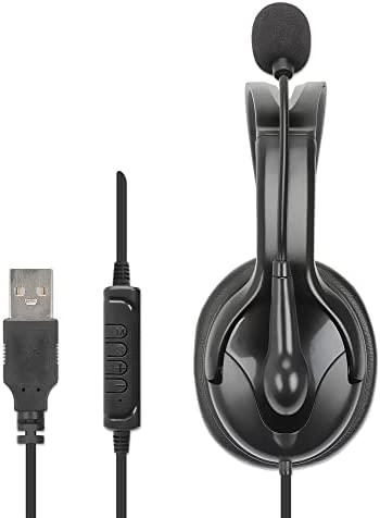 MANHATTAN Mono USB-Ausinės links, 2m kabelis