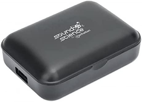 MANHATTAN Sound Science Bluetooth In-Ear-Ausinės juodas