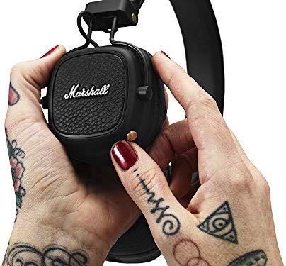Ausinės Marshall MAJOR III BLUETOOTH Juodos | Varle.lt