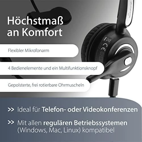 MediaRange Ausinės Bluetooth monaural, juodos spalvos