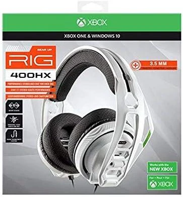 Nacon RIG 400HX laidinės žaidimų ausinės (Baltos) | XBOX