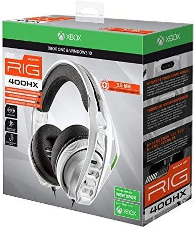 Nacon RIG 400HX laidinės žaidimų ausinės (Baltos) | XBOX