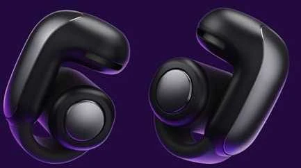 Bose Ultra Open Earbuds ausinės, Juodos spalvos