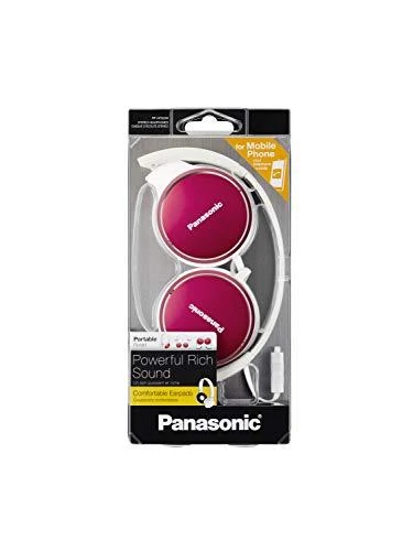 Stereofoninės ausinės Panasonic RP-HF300M su mikrofonu Rožinės