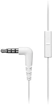 Į ausis įstatomos ausinės su mikrofonu Panasonic RP-TCM55E-W, Baltos