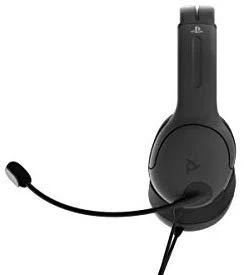 Žaidimų ausinės PDP Gaming LVL 40, skirtos PS4, Pilkos