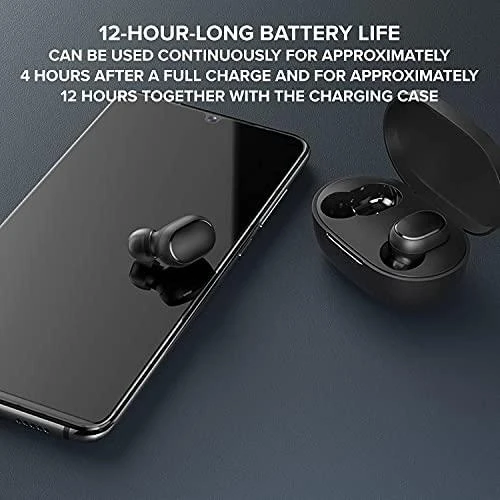 Xiaomi Redmi Earbuds Basic 2 TWS ausinės bluetooth 5.0, Juodos