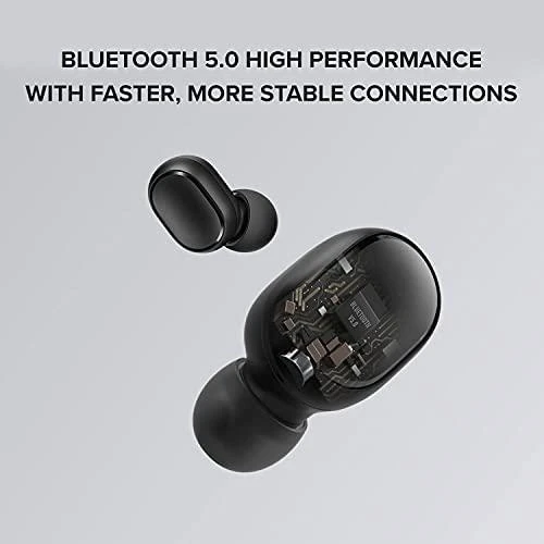 Xiaomi Redmi Earbuds Basic 2 TWS ausinės bluetooth 5.0, Juodos