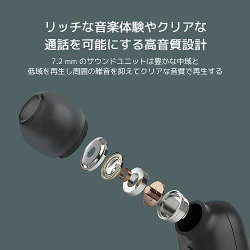 Xiaomi Redmi Earbuds Basic 2 TWS ausinės bluetooth 5.0, Juodos