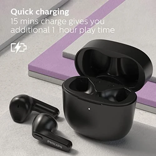 Philips TAT2236BK|00 belaidės ausinės, Juodos