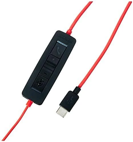 POLY PLANTRONICS BLACKWIRE ausinės C3210, laidinės, monofoninės, USB-C, optimizuotos vieningam ryšiui