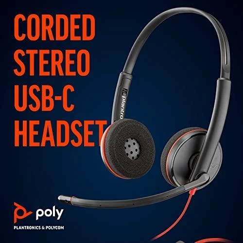 Poly Blackwire C3220 USB-C laidinės ausinės