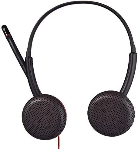 Plantronics Poly BLACKWIRE,C3225 USB-A Poly USB-A Ausinės Su mikrofonu Juodas USB Type-A su laidu