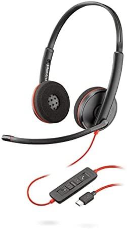 Ausinės Plantronics POLY BLACKWIRE C3225 USB-C