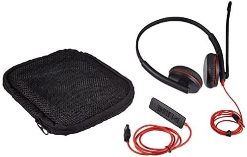 Plantronics Poly BLACKWIRE,C3225 USB-A Poly USB-A Ausinės Su mikrofonu Juodas USB Type-A su laidu