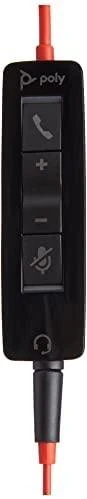Plantronics POLY Blackwire C5220 USB-A 5200 Series Ausinės ant ausies USB ir 3,5 mm lizdas