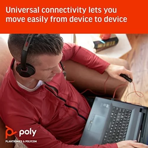 Ausinės Plantronics POLY BLACKWIRE 5220 C5220 USB-C WW