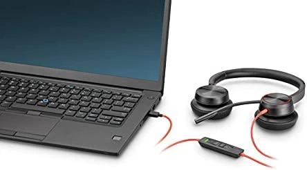 „Poly Plantronics Blackwire 8225“ ausinės, stereofoninė, USB-C, optimizuotas vieningas ryšys