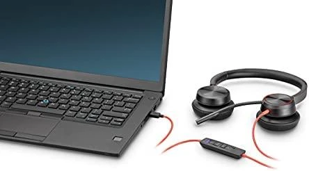 „Poly Plantronics Blackwire 8225-M“ ausinės, stereofoninė, USB-C, optimizuotas vieningas ryšys