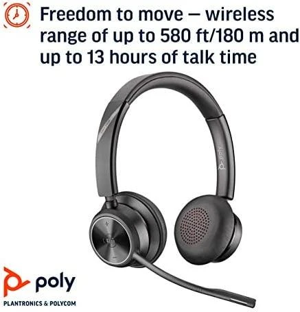 Ausinės su mikrofonu Poly Savi 7320 Office (215201-05)