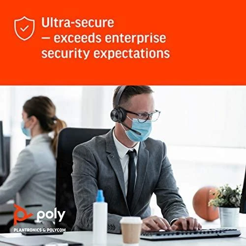 Ausinės su mikrofonu Poly Savi 7320 Office (215201-05)