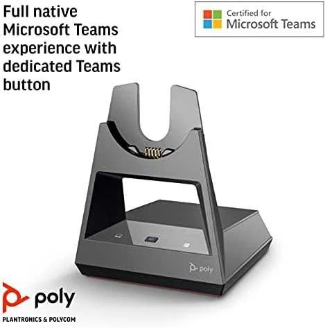 „Hewlett Packard“ (HP) „Poly Voyager Microsoft Teams“ sertifikuota biuro bazė