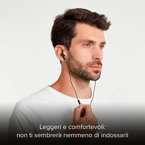 Ausinės SBS Mobile SBS Earset su laidu stereo Duo, jack 3,5 mm su mikrofonu ir answer button, su laidu, 20 - 20000 Hz, Music, Ausinės, Juodas
