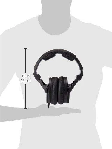 Sennheiser HD280 Pro sulenktos ausinės su matmenimis