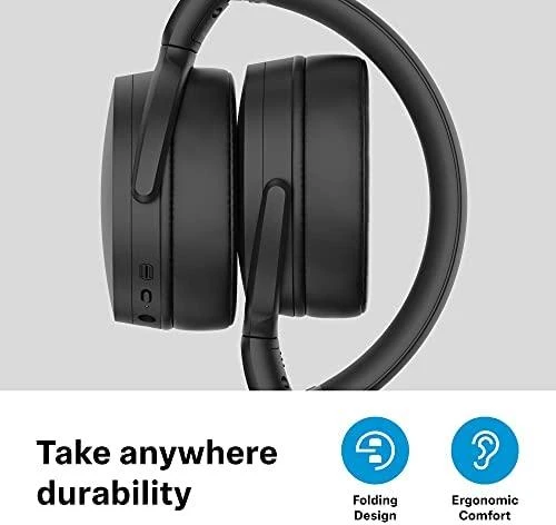 Belaidės ausinės Sennheiser Epos HD 450BT, Juodos