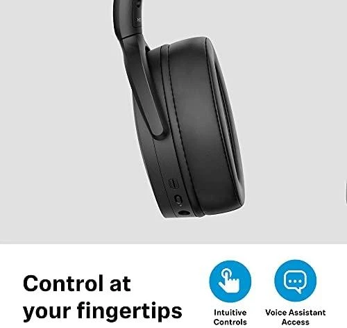 Belaidės ausinės Sennheiser Epos HD 450BT, Juodos