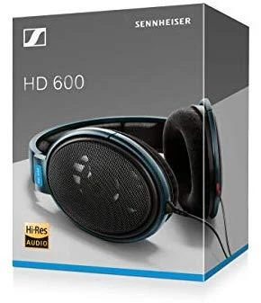 Sennheiser HD 600 Hi-Fi profesionalios audiofilinės ausinės, Juodos spalvos