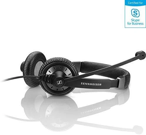 Epos Sennheiser SC 75 USB MS laidinės ausinės, Juodos