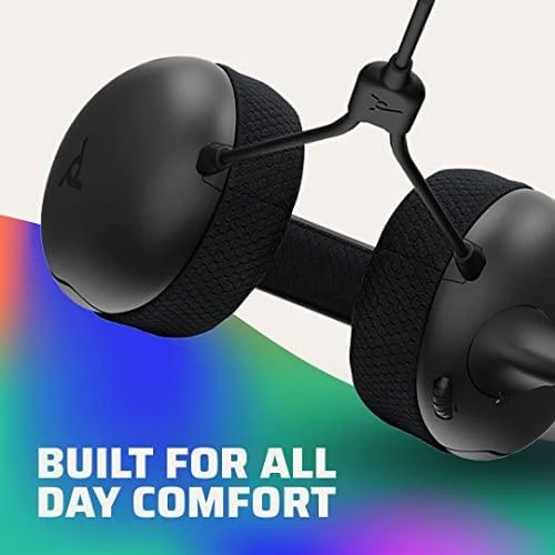 Žaidimų ausinės PDP Gaming LVL 40, skirtos PS4, Pilkos