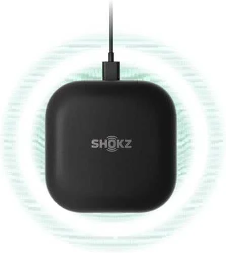 Ausinės Shokz OpenFit, Juodos spalvos