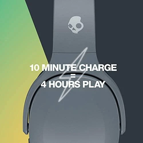 Skullcandy Crusher Evo™ Sensory Bass belaidės ausinės, Pilkos spalvos
