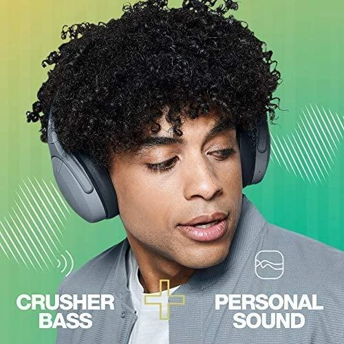 Skullcandy Crusher Evo™ Sensory Bass belaidės ausinės, Pilkos spalvos