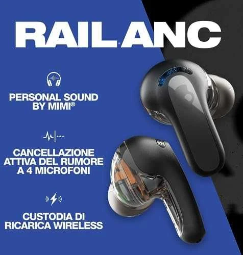 Ausinės Skullcandy | True Belaidės Earbuds | RAIL ANC