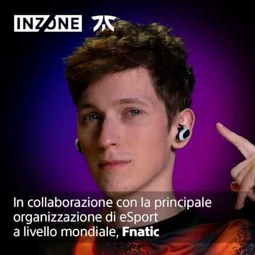Sony INZONE Buds belaidės žaidimų ausinės, Baltos