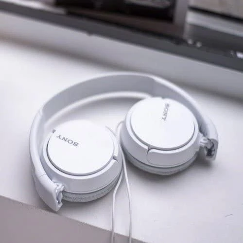 Ausinės Sony MDR-ZX110W, Baltos
