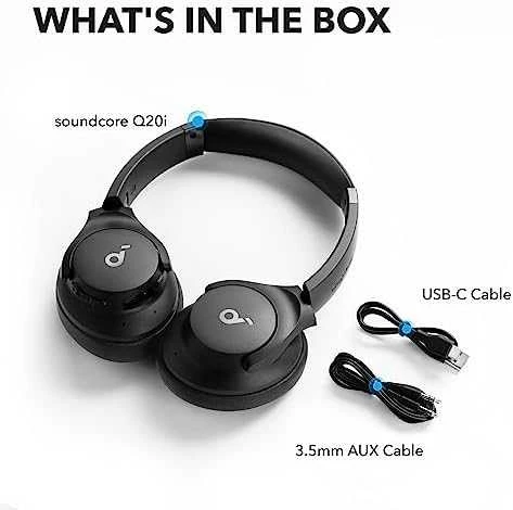 Ausinės Anker Soundcore Q20i, Juodos