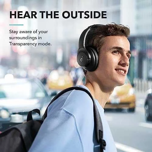 Ausinės Anker Soundcore Q20i, Juodos