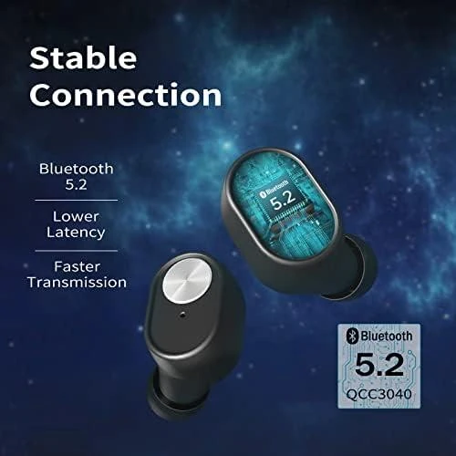 SoundMagic T60BT Bluetooth 5.2 ausinių techninė schema