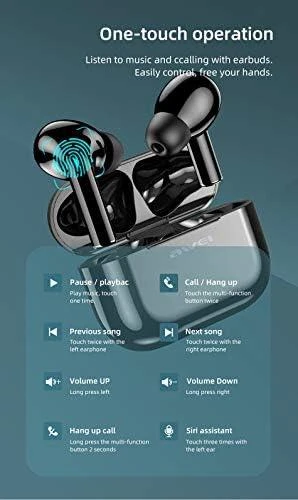AWEI Bluetooth 5.0 T29 TWS ausinės + docking station juodos spalvos
