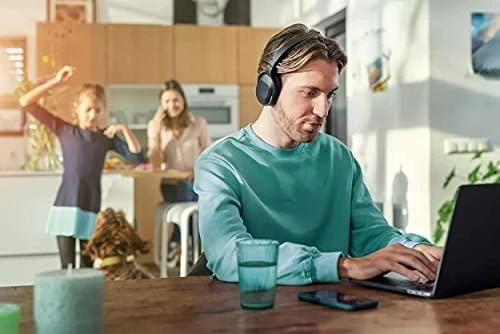 Philips Belaidės Ausinės TAH6506BK/00, ANC, Multipoint pairing, Slim ir lightweight