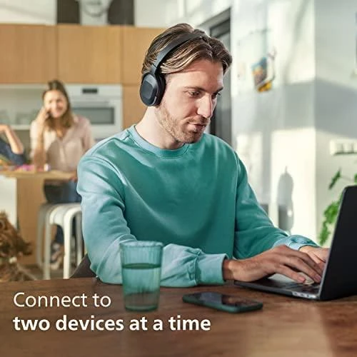 Philips Belaidės Ausinės TAH6506BK/00, ANC, Multipoint pairing, Slim ir lightweight
