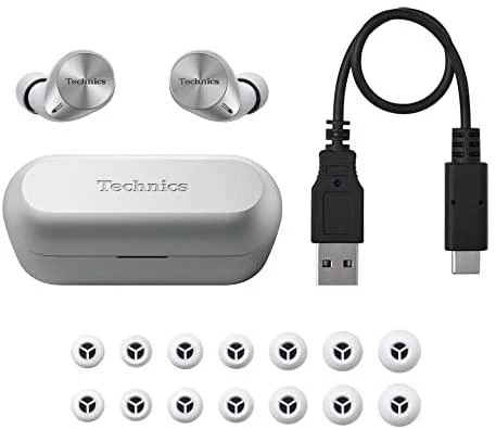 Ausinės Technics EAH-AZ60E-S, Sidabrinės spalvos