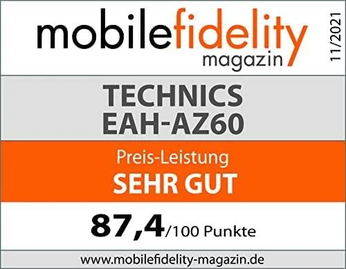 Ausinės Technics EAH-AZ60E-S, Sidabrinės spalvos