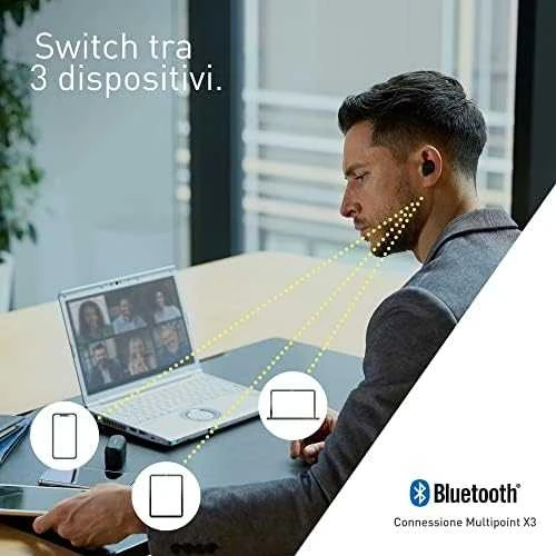 JBL Tune Buds TWS belaidės ausinės, Baltos
