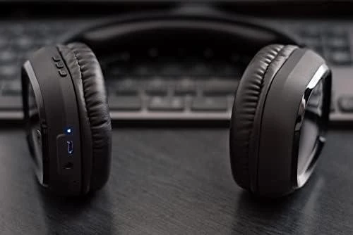 Juodos Bluetooth ant ausų ausinės Tellur Pulse