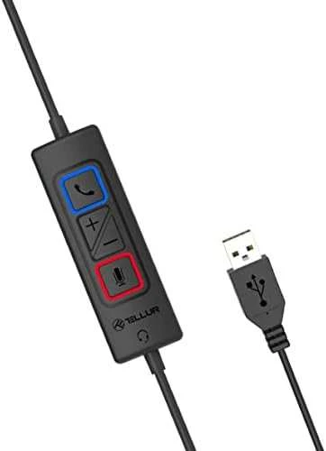 Tellur Voice 320 laidinės ausinės Dvipusės juodos spalvos